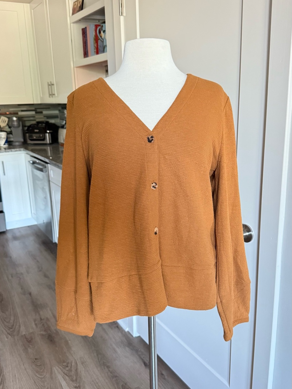 NWT Madewell Women’s V-Neck Button Cardigan Sweater